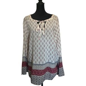 Sanctuary Mori Peasant/Boho Top